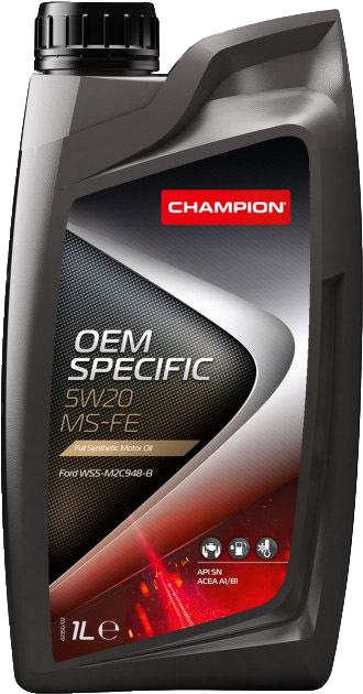 Моторное масло Champion OEM Specific 5W20 MS-FE, 1л